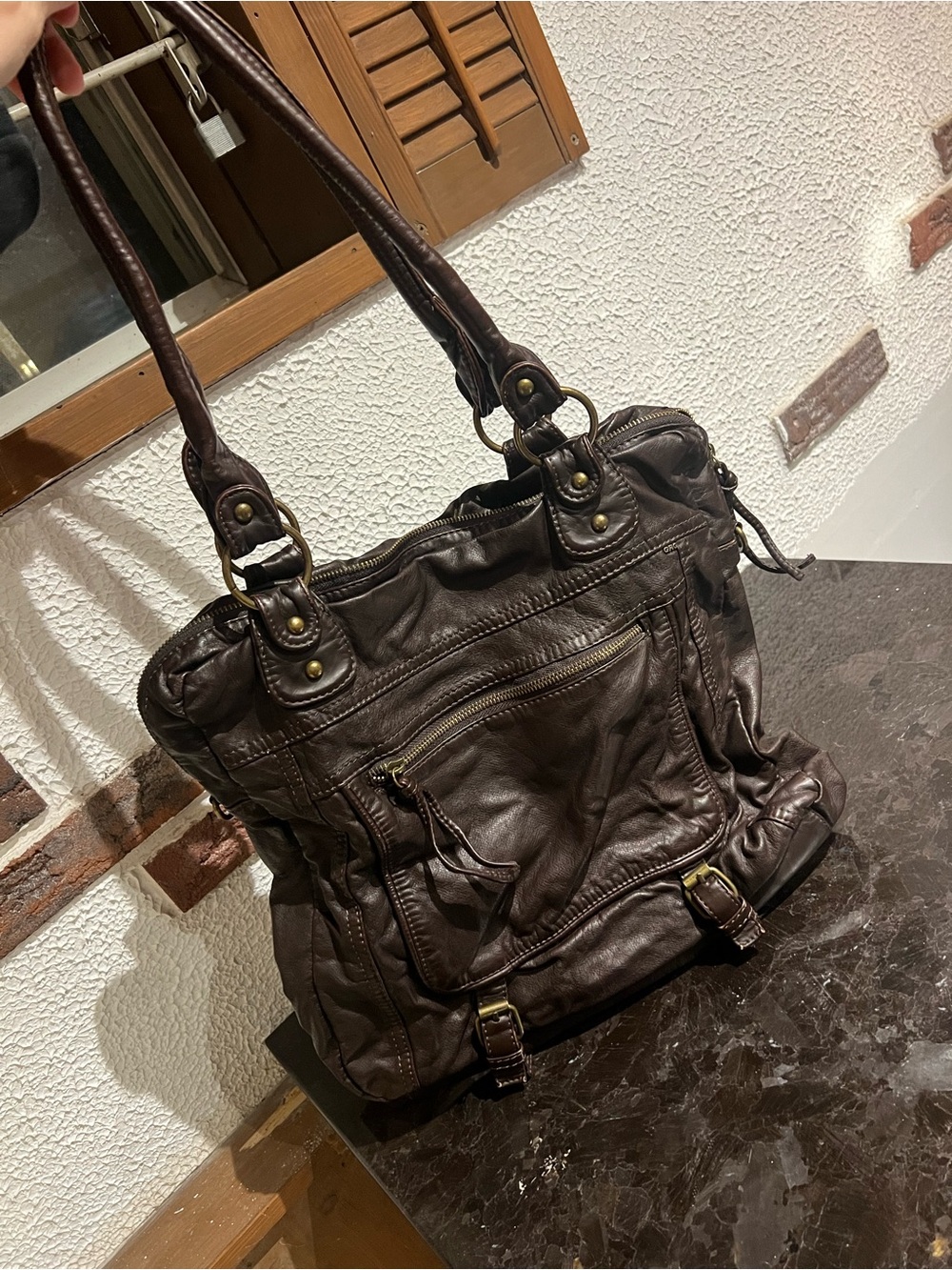 Women’s vintage Garage Tote Bag